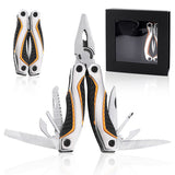 מארז פלייר איכותי 12 פונקציות בנרתיק קשיח כסף