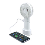 מאוורר מתקפל עוצמתי משולב מטען נייד 4,000 - הדמייה