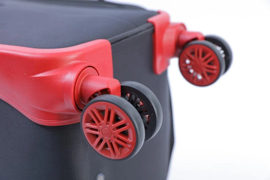 סט 3 מזוודות בד רכות ויוקרתיות