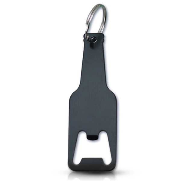 מחזיק מפתחות פותחן בקבוק בירה שחור