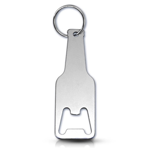 מחזיק מפתחות פותחן בקבוק בירה כסף