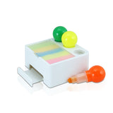 מעמד לטלפון דבקיות ומרקרים - מעמד שולחני 3 ב-1