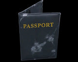 כיסוי דרכון איכותי דמוי עור בעיצוב שיש