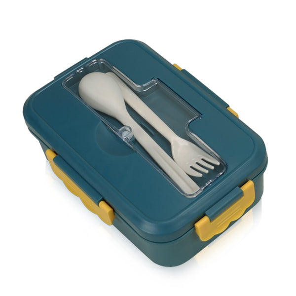 קופסת אוכל בצבע כחול