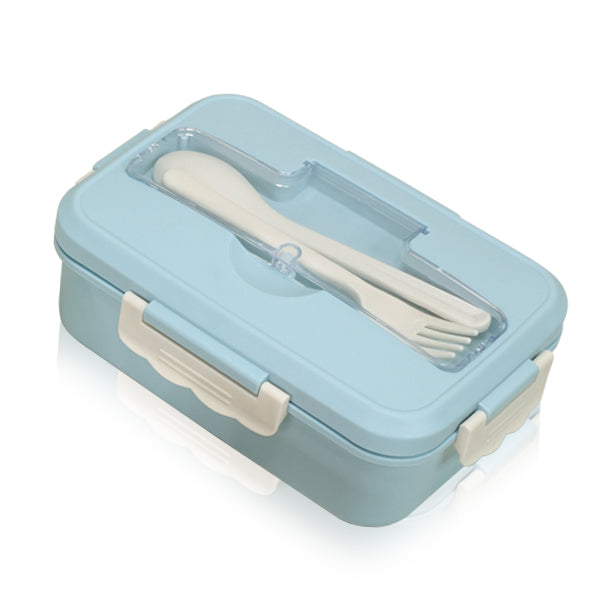 קופסת אוכל בצבע כחול בהיר
