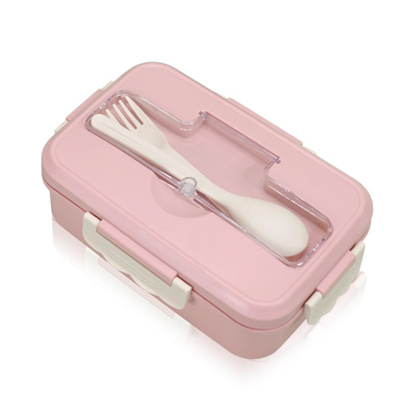 קופסת אוכל בצבע ורוד