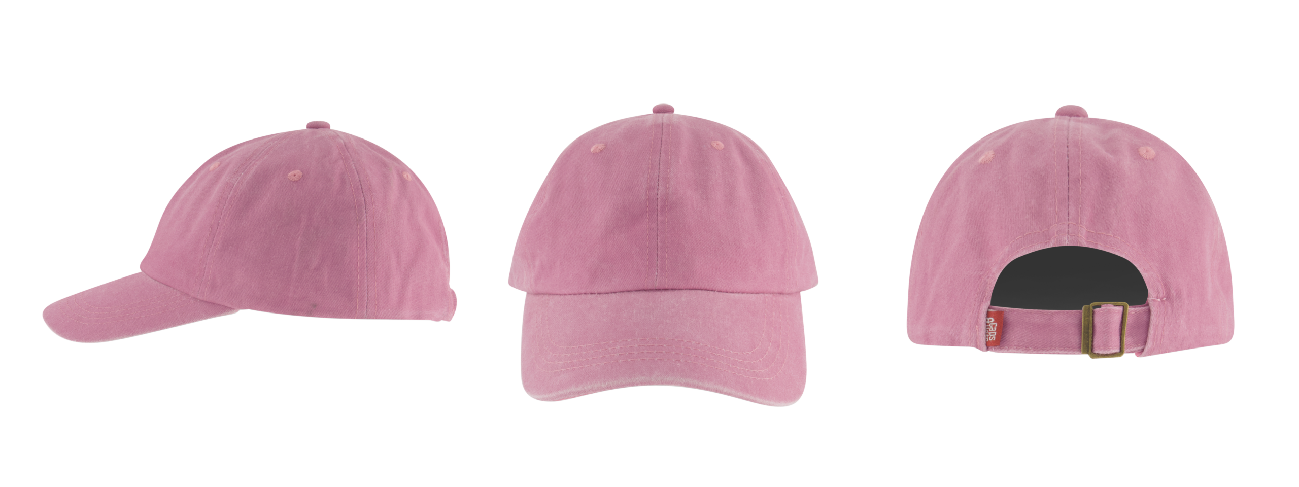 כובע סטון ווש טבעי וורוד