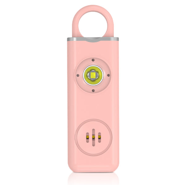 פנס אזעקה נייד עם 2 מצבי תאורה ורוד