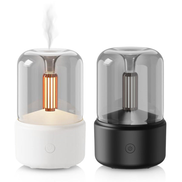 מפיץ ריח חשמלי משולב מנורת לילה -  2 צבעים