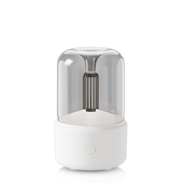 מפיץ ריח חשמלי משולב מנורת לילה - לבן