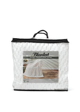 שמיכת ז׳קארד קוביות יוקרתית