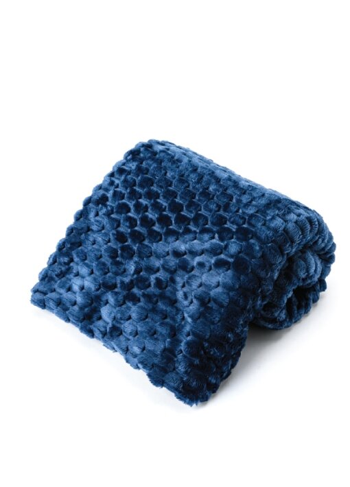 שמיכת ז׳קארד קוביות יוקרתית