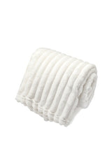 שמיכת פסים פלנאל מפנקת