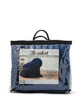 שמיכת פסים פלנאל מפנקת