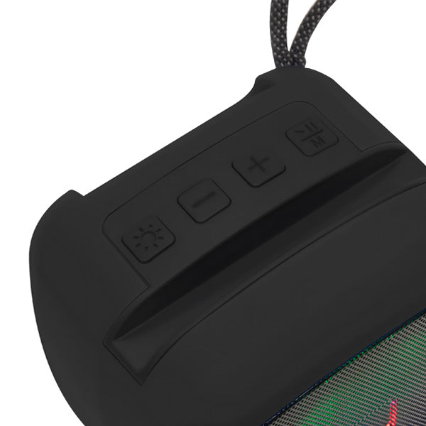 רמקול בלוטוס עוצמתי מבית evercharge עם סטנד מובנה לטלפון