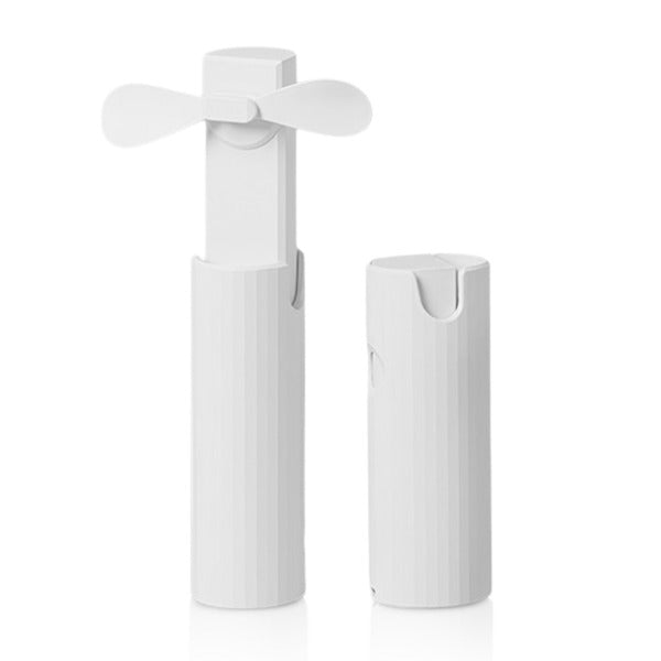  מאוורר יד קומפקטי נטען 3 מצבים לבן