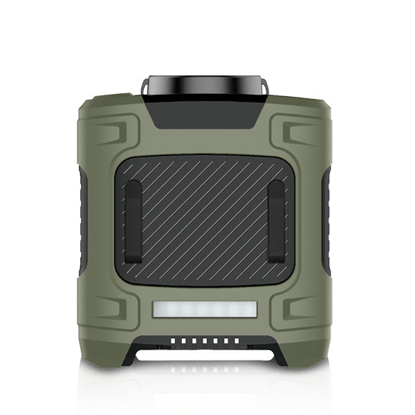 מאוורר גוף בשילוב מטען ופנס עוצמתי  נייד 10,000 mAh