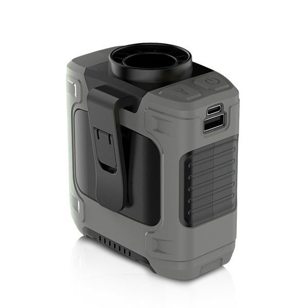 מאוורר גוף בשילוב מטען ופנס עוצמתי  נייד 10,000 mAh