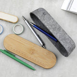 קלמר אקולוגי בשילוב במבוק ולבד ממוחזר הדמייה