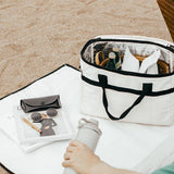  סט צידנית משפתחת ומחצלת חוף הדמייה