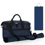  סט צידנית משפתחת ומחצלת חוף כחול