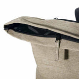 תיק גב אקולוגי מעוצב למחשב נייד - רוכסן