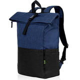 תיק גב אקולוגי מעוצב למחשב נייד - כחול פרופיל