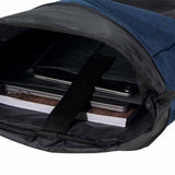 תיק גב אקולוגי מעוצב למחשב נייד - פתוח