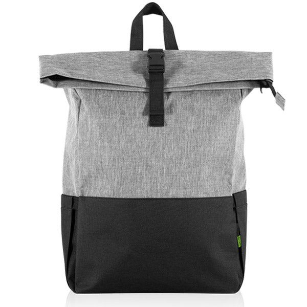 תיק גב אקולוגי מעוצב למחשב נייד - אפור