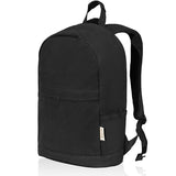 תיק גב אקולוגי מכותנה למחשב נייד שחור