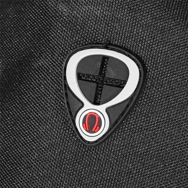 תיק גב קומפקטי מבד אריג - סמל