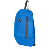 תיק גב קומפקטי מבד אריג - כחול