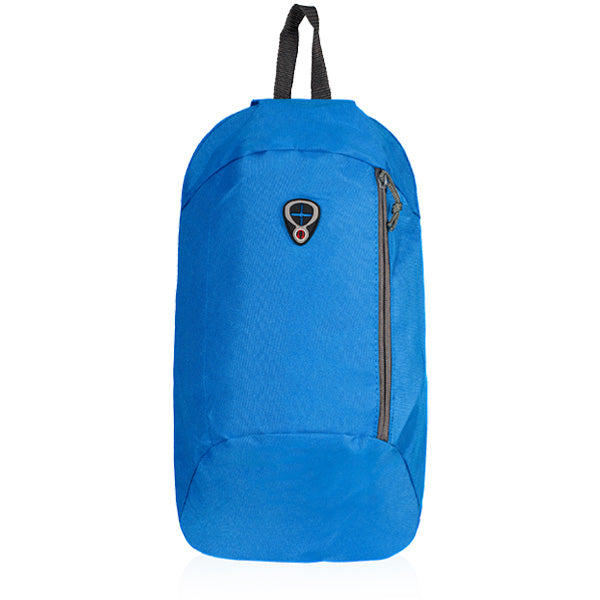 תיק גב קומפקטי מבד אריג - כחול קדימה