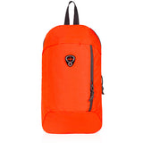 תיק גב קומפקטי מבד אריג - אדום קדימה