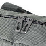 תיק גב אקולוגי מעוצב למחשב נייד  - תקריב רוכסן