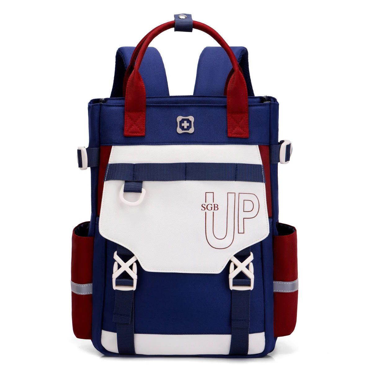 תיק גב איכותי למחשב נייד 14.6 אינץ כחול בורודו