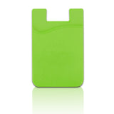 כיס סיליקון לגב הטלפון ירוק