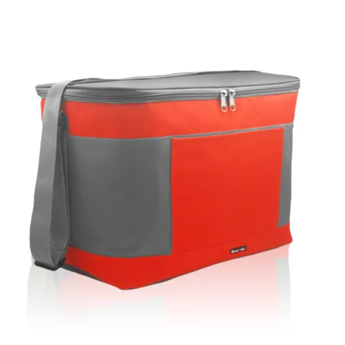 צידנית משפחתית אדומה