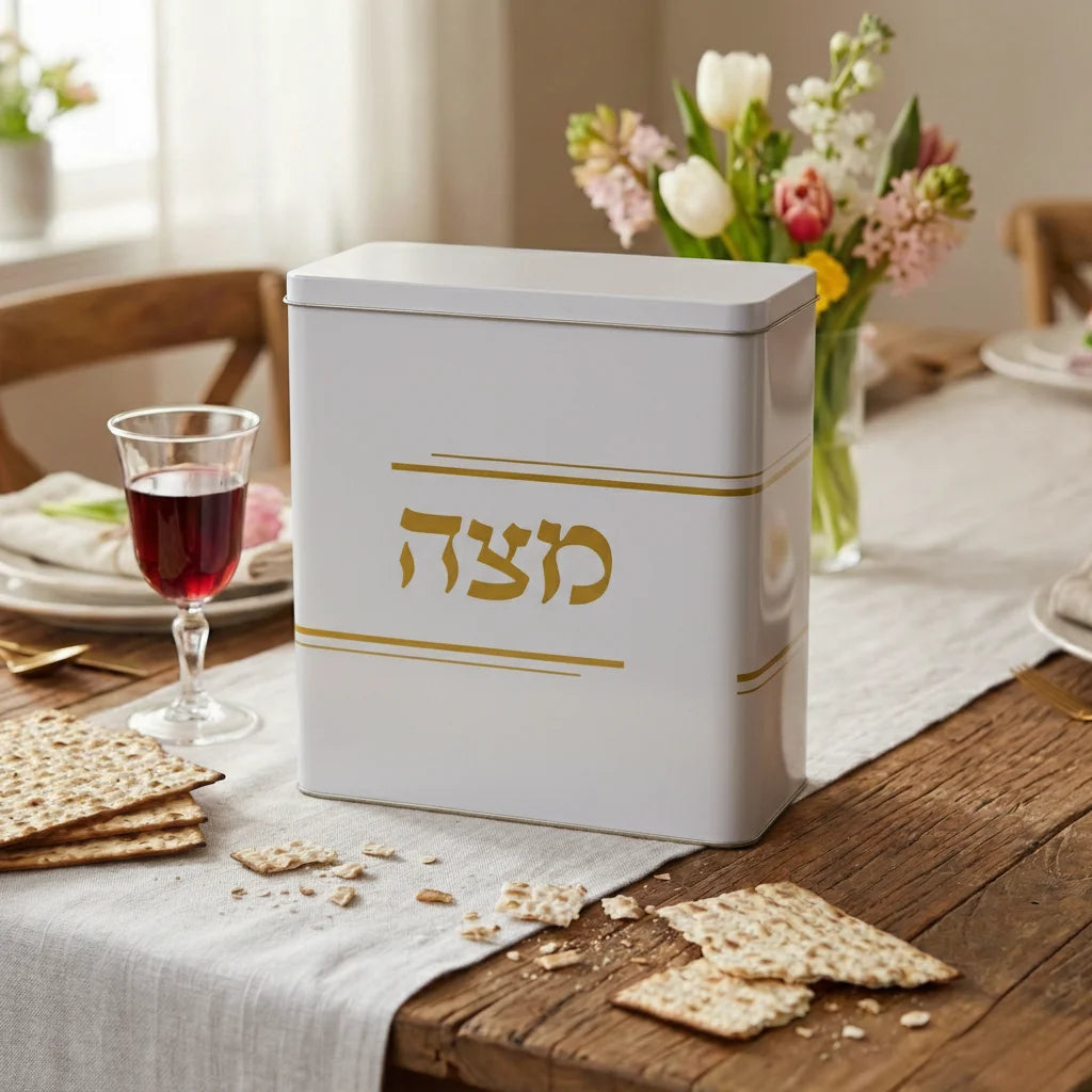 קופסת מצות מפח הדמייה