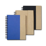 מחברת ספירלה עם דבקיות ועט תואם