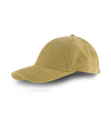 כובע מבד קורדורוי בעיצוב רטרו - בז'