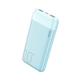 מטען נייד 10,000 mAh תצוגת LED - וולטאג' תכלת