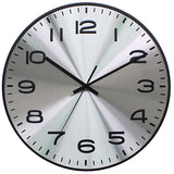 שעון קיר כסוף 40 ס"מ