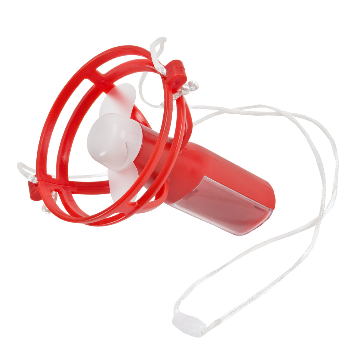 מאוורר בצבע אדום