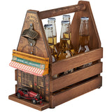 מנשא לבקבוקי בירה עם פותחן - מכונית 