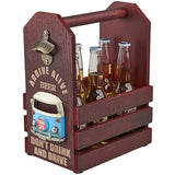 מנשא לבקבוקי בירה עם פותחן - מכונית 