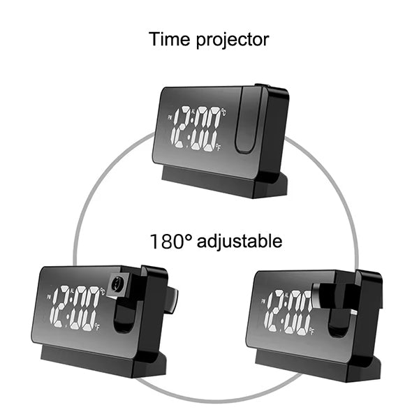 שעון דיגיטלי מקרן