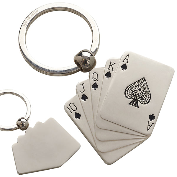 מחזיק מפתחות קלפים - רויאל פלאש