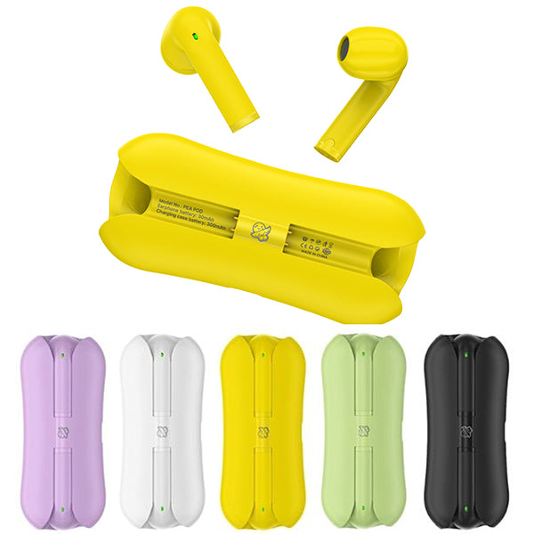 אוזניות בלוטוס אלחוטיות איכותיות מיקרופון מובנה צבעים