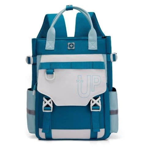 תיק גב איכותי למחשב נייד 14.6 אינץ  תכלת